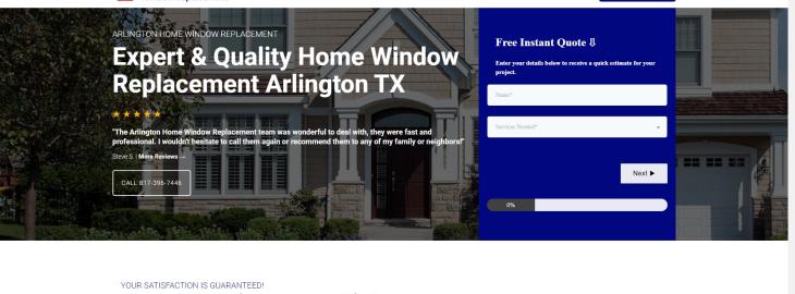 Window Replacement Arlington, TX