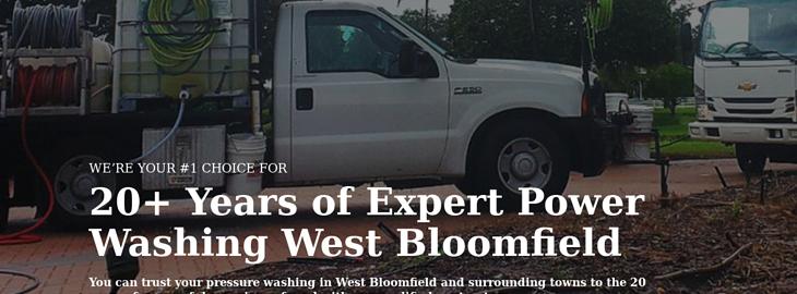 Power Washing, West Bloomfield