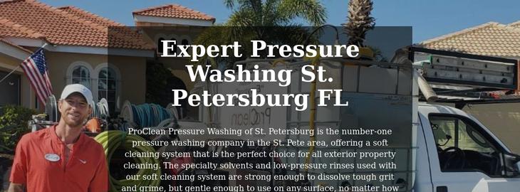 Pressure Washing St Petersburg FL