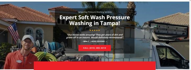 Pressure Washing Tampa